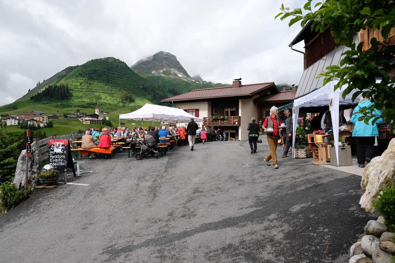 Апартаменты Biobauernhof Gehrnerhof Am Arlberg Warth  Экстерьер фото